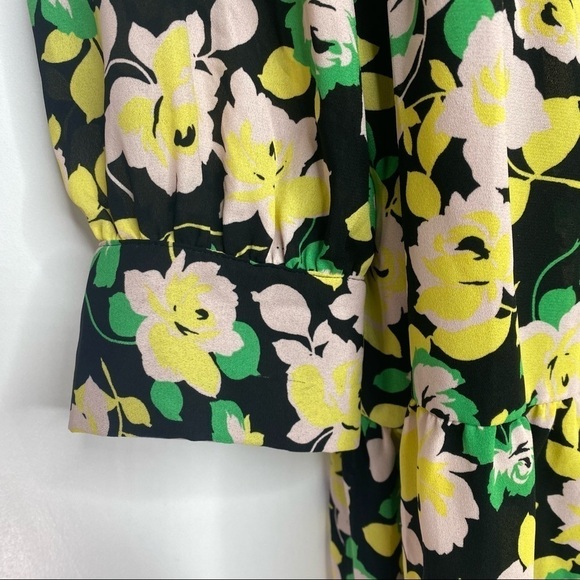 NWT Who What Wear Electric Floral tunic tiered - Picture 7 of 12